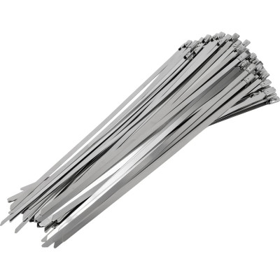 Стальные хомуты-стяжки Gigant нержавеющие 4,6x250мм 100шт. 123940