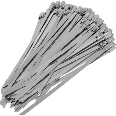 Стальные хомуты-стяжки Gigant нержавеющие 4,6х150мм 100шт. 123942