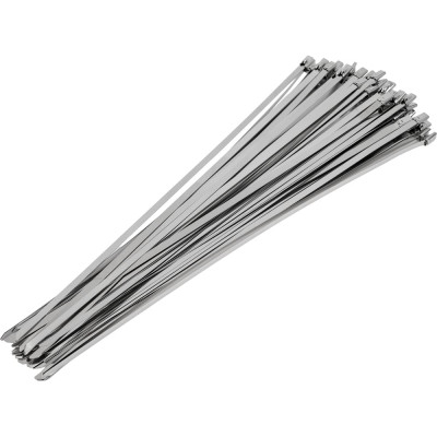 Стальные хомуты-стяжки Gigant нержавеющие 4,6x300мм 50шт. 123949