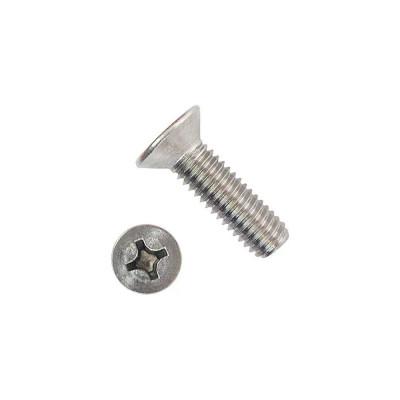 Винт потай с метрической резьбой крепежная техника DIN 965 8x30 нерж/А2 (20), пакет 800364 БК