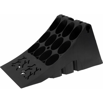 Упор противооткатный Gigant для грузового транспорта, черный,477х225х198. GNDC-2