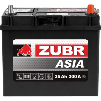 Аккумуляторная батарея ZUBR Ultra Asia 35Ah R+ ZSA350