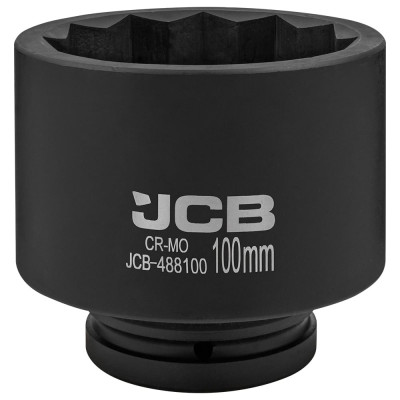 Головка ударная 12-гранная JCB 100 мм, 1''DR JCB-488100(61704)