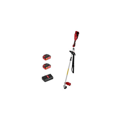 Триммер аккумуляторный WORTEX TB 3036-1 ALL1 XLT SET бесщеточный двигатель, 18В+18В, ширина скашивания 340/255 мм леска/нож 1334872