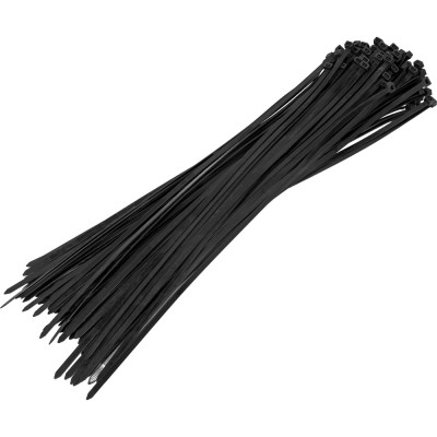 Нейлоновая хомут-стяжка 7,6х600 черная, 100 шт Gigant G/1/88