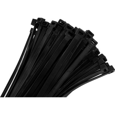 Нейлоновая хомут-стяжка 7,6х750 черная, 100 шт Gigant G/1/87