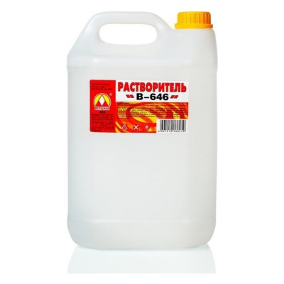 Растворитель Вершина 646 5 л 4607019161928