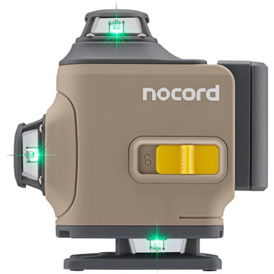 Уровень лазерный Nocord 4x360, с аксессуарами 901068.NCL.4P.A1-2