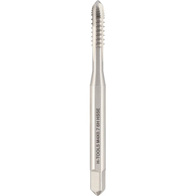 Метчик машинный шахматный H-Tools М4 шаг 0.7мм DIN371 HSSE 6h a=3.4 272040EHT