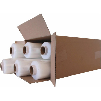 Пленка стрейч МТ-ПАК ТОРГ 500 мм, 20 мкм, 195 м, прозрачная, 2 кг, 6 шт. 6443532