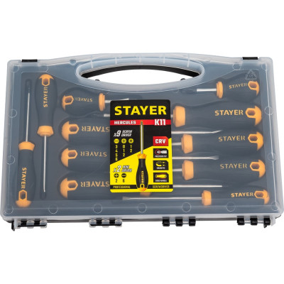 Набор отверток STAYER Hercules-K11 11 шт 25055-H11