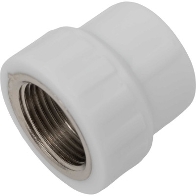 Муфта PP-R бел комб 25х3/4 ВР Gigant GPM-25X34ВР