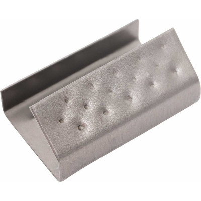 Скрепа стальная 15х27х0,5 для ПП ленты 1000 шт Gigant GSC-1527