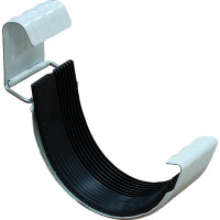 Соединитель желоба Grand Line GL 125 мм, RAL 9003 ШК 88016