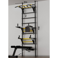 Шведская стенка BARFITS new age l4 турник 3 хвата, черный newage-l4-black