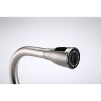 Смеситель для кухни Paulmark LANGE, брашированная сталь,  La214212-BS