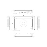 8-ми канальный ip-регистратор HIWATCH Ds-n208p(c) АВ5063230