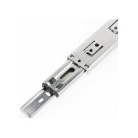 Направляющая шариковая H45mm L450mm 40кг с доводчиком VERSALITE PLUS 15 шт GTV PK-L-H45-450-B