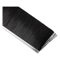 Полосовая щетка Mebax нейлоновая, 92х(8x8)х2500, черная, 1 шт. 00-00001590