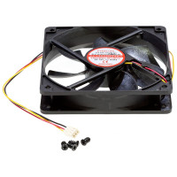Вентилятор охлаждения EVERCOOL осевой, 120x120x25 24b EC12025H24BA 2015273483