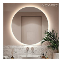 Зеркало Azario Alone Cerchio влагостойкое с подсветкой 800x800 00079362