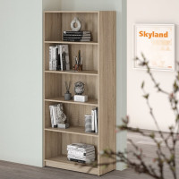 Широкий стеллаж SKYLAND SIMPLE sr-5w дуб сонома светлый, 770x359x1815 sk-01233979