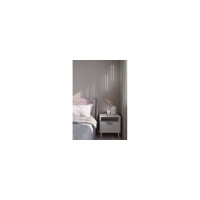 Реечная панель STELLA Wave de luxe МДФ, sandgrau, 2700x119x16 мм, в упаковке 4 шт. ЦБ-00013075