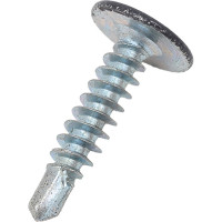 Прессшайба крепежная техника серый графит, 4.2х19 мм, RAL 7024 сверло, 1000 шт. 1000232 БК