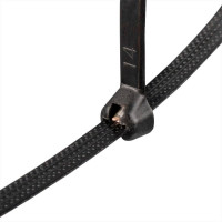 Нейлоновые стяжки Fortisflex КСЗ 5x250 мм, черный, 100 шт. 90333