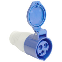Розетка переносная STEKKER ST-213 16А 220В2P PE IP44, RST16-213-4 49438