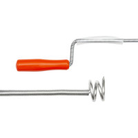 Трос сантехнический для удаления засоров в трубах диаметром до 100 мм, длиной до 5 метров Домочист 51311-9-50