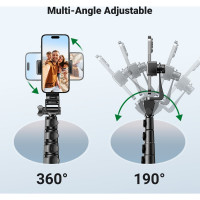 Трипод LP680 Tripod Stand 1.7m With Bluetooth Remote For selfie Livestream черный Ugreen 15609_