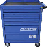 Тележка инструментальная FERRUM с 6 ящиками, синий 02.006L-5015