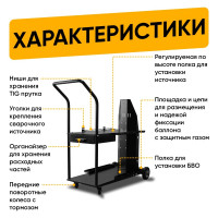 Тележка для сварочного аппарата Start ULTRA 2TG006