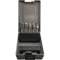 Набор бор-фрез твердосплавных 12 мм, 5 шт, HM, S=6 мм H-Tools 116004ROHT
