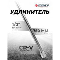 Удлинитель 750 мм, 1/2"DR Forsage F-8044750(8750)