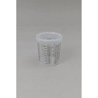 Ёмкость для смешивания красок (мерный стакан) TILFLEX 550 мл, 25 шт. TL37-550/25