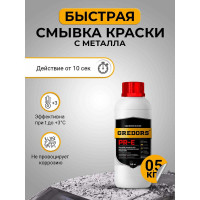 Смывка краски для автомобильных дисков GREDORS PR-CW, 0.5 кг / Очиститель дисков / Удалитель краски 109516
