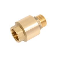 Клапан обратный Uni-Fitt OPTIMAL НВ 1/2" пружинный с металлическим затвором 224G2001