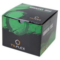 Абразивный круг GREEN Film 150 мм, P120, 15 отверстий, на липучке, 100 шт TILFLEX TL41-120/100