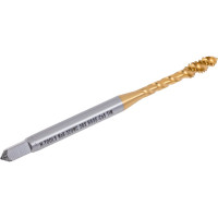 Метчик машинный с винтовой канавкой H-Tools UNC №6 - 32 DIN371 HSSE-TiN 74706ETHT