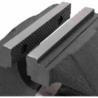 Тиски стальные усиленные поворотные с наковальней Rockforce 8"-200 мм RF-6540908(59933)