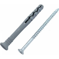 Дюбель-гвоздь Gigant 6x60 потайная манжета полипропилен 100 шт 123855