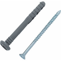 Дюбель-гвоздь Gigant 6x60 грибовидная манжета полипропилен 1000 шт 123857