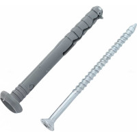 Дюбель-гвоздь Gigant 6x60 грибовидная манжета полипропилен 100 шт 123859