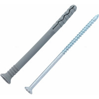 Дюбель-гвоздь Gigant 6x80 потайная манжета полипропилен 100 шт 123861