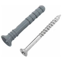 Дюбель-гвоздь Gigant 6x40 потайная манжета полипропилен 150 шт 123862