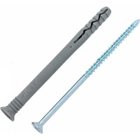 Дюбель-гвоздь Gigant 8x100 потайная манжета полипропилен 100 шт 123864