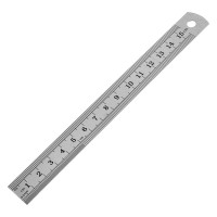 Линейка металлическая ЕРМАК 150 мм 665-219