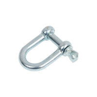 Скоба такелажная STEELREX прямой тип, цинк, 6 мм, упаковка 2 шт. 0507006000W100000210